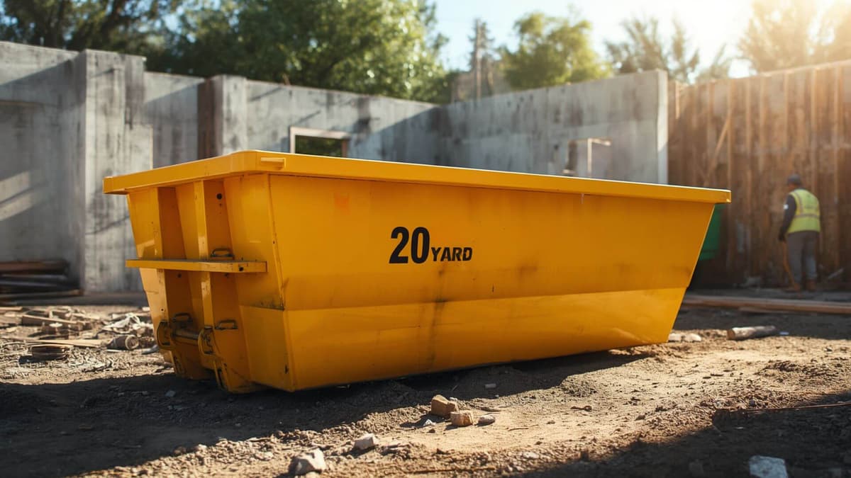 Commercial Dumpster Rental in Bethlehem, PA — charcoal navy roll off container at a commercial property